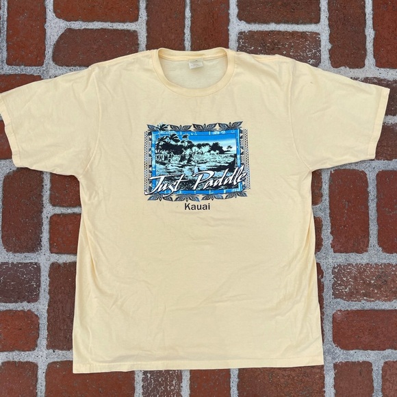 Vintage “just paddle” Hawaii shirt - Picture 2 of 4